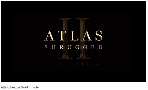 Youtubeの映画「肩をすくめるアトラス」のトレイラーへのリンク画像です